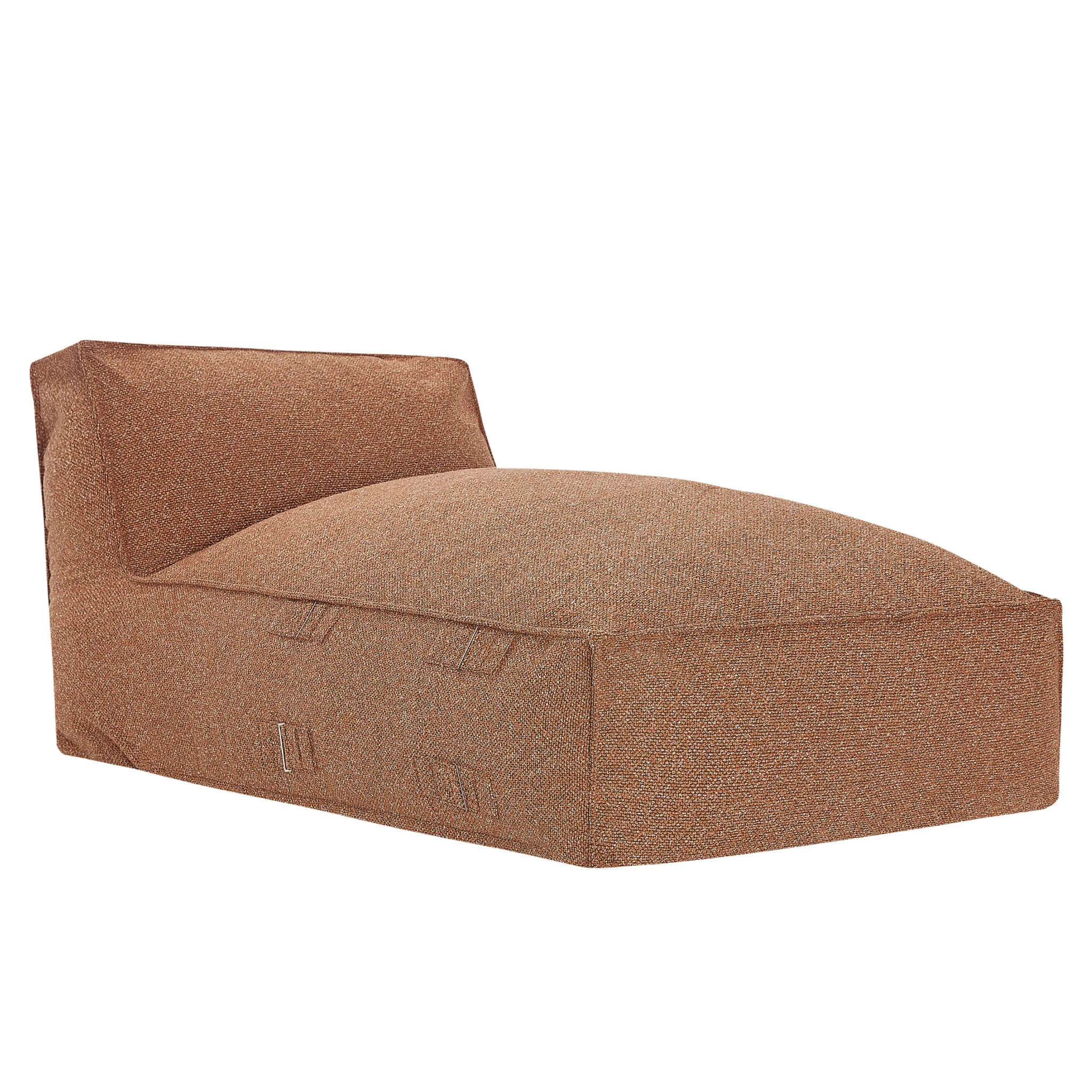 Loungebett Kiki Bouclé Kupfer - Popsofa