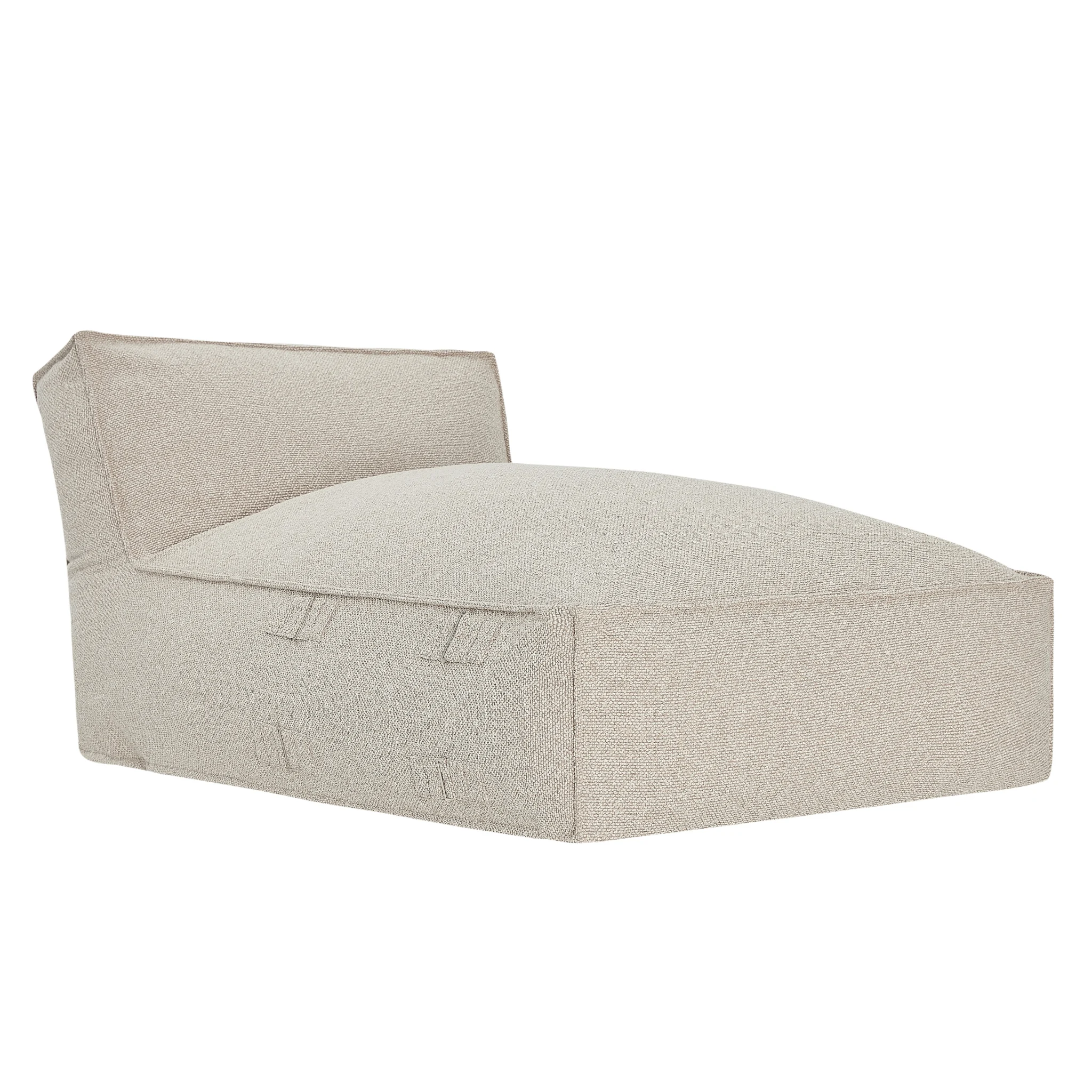 Loungebett Kiki Bouclé Taupe - Popsofa