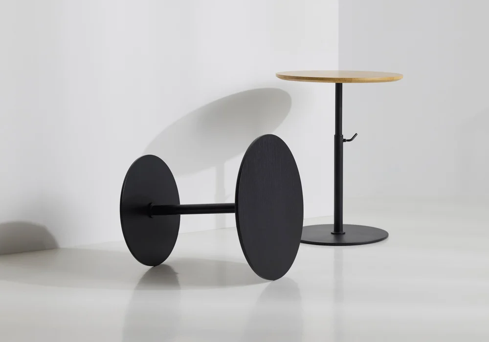 Innovation Living Kiffa Tisch Ø45x40-70 cm