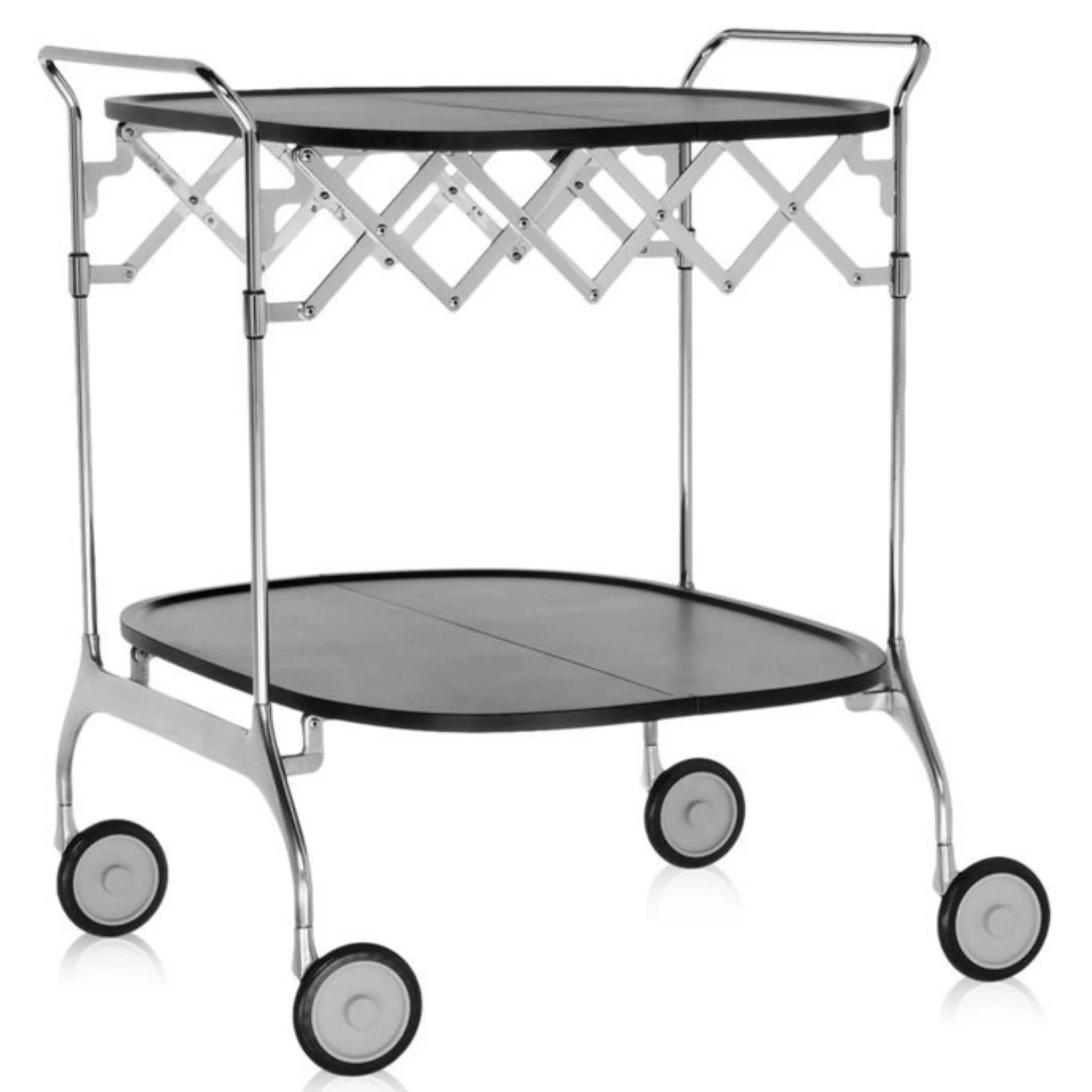 Kartell Gastone Servierwagen mit Rollen 68x62x70 cm