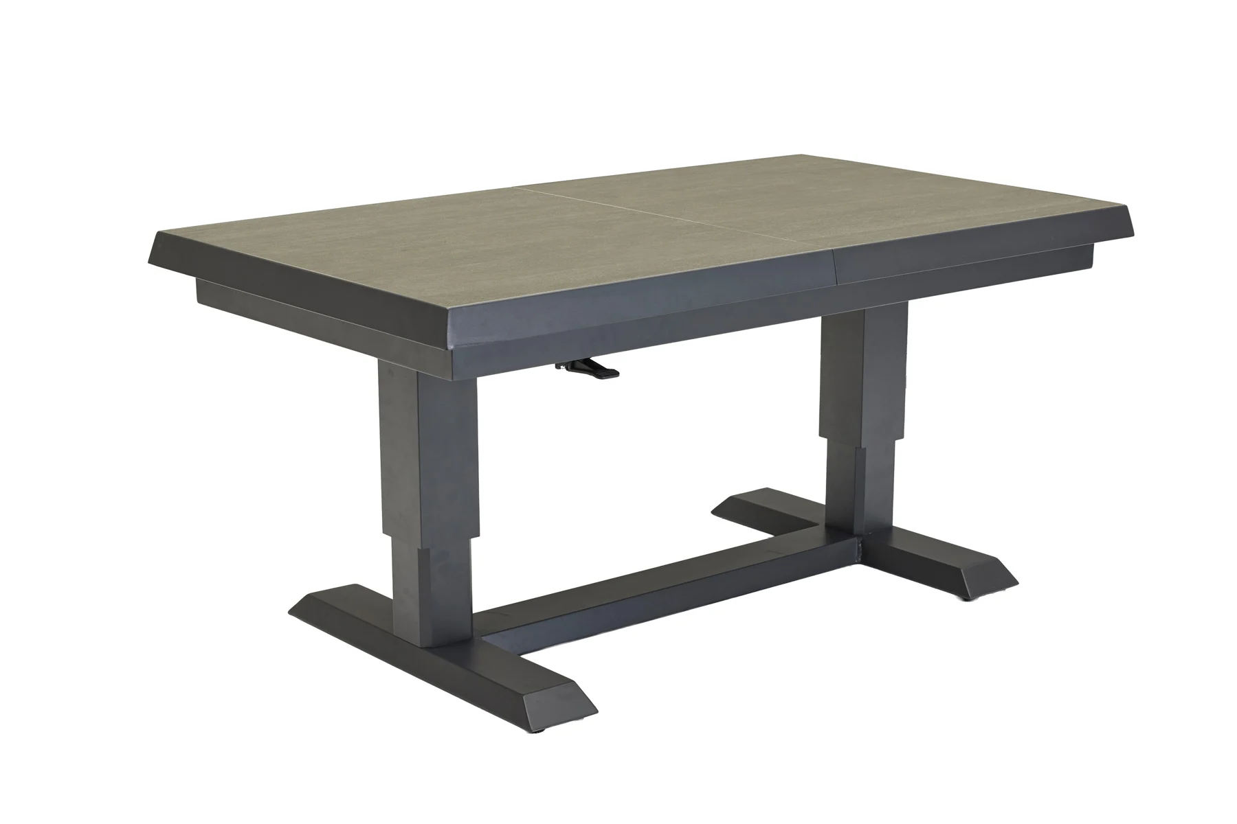 LC Garden Vivera-Stone Lift-Ausziehtisch Grau/Anthrazit