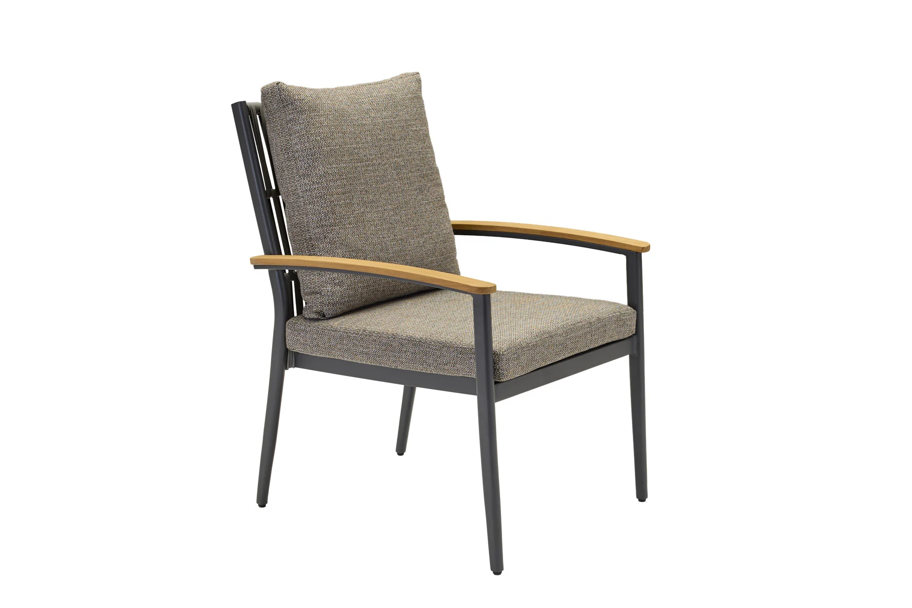 LC Garden Avento Armlehnstuhl Anthrazit/Braun