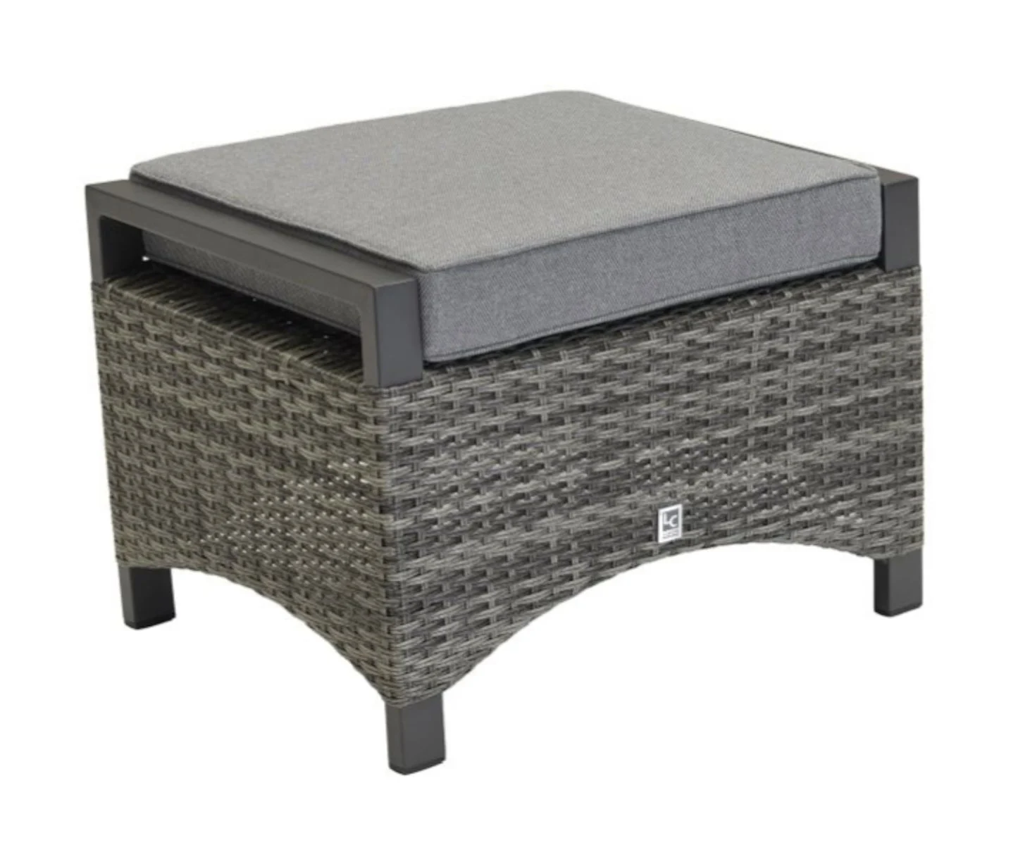 LC Garden Keramo-Vivera Living Hocker Anthrazit