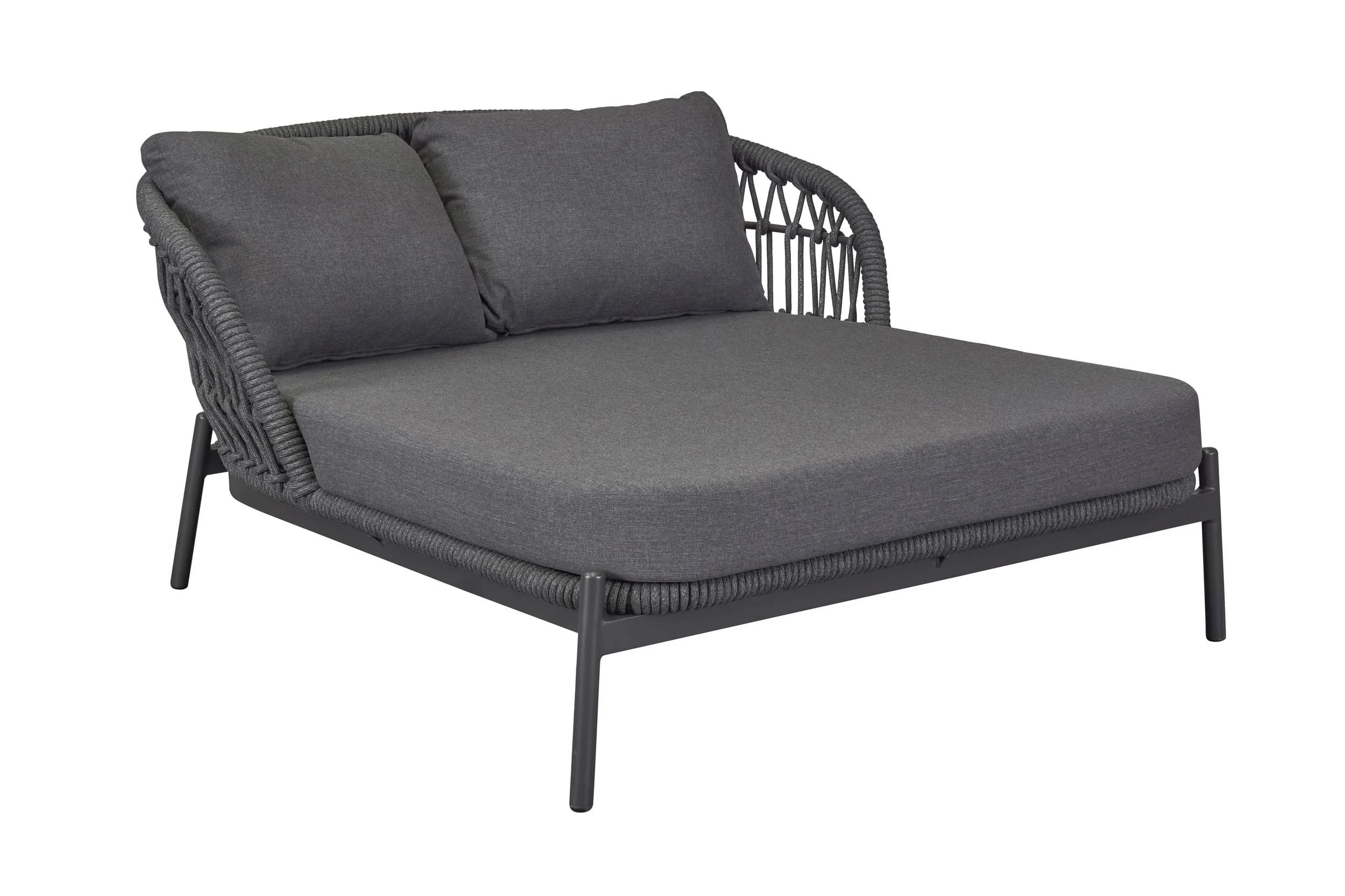 LC Garden Bari Doppelliege Aluminium/Rope 164x148x83cm