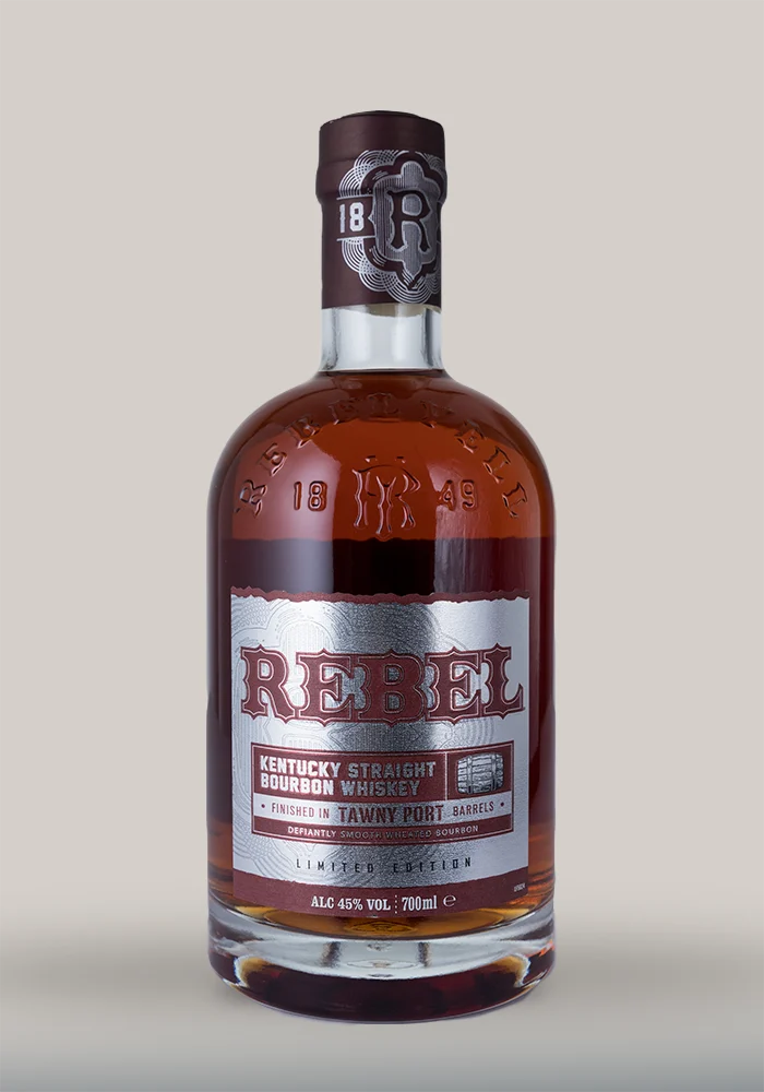 Rebel Kentucky Straight Bourbon Whiskey Tawny Port Finish - FASMAS