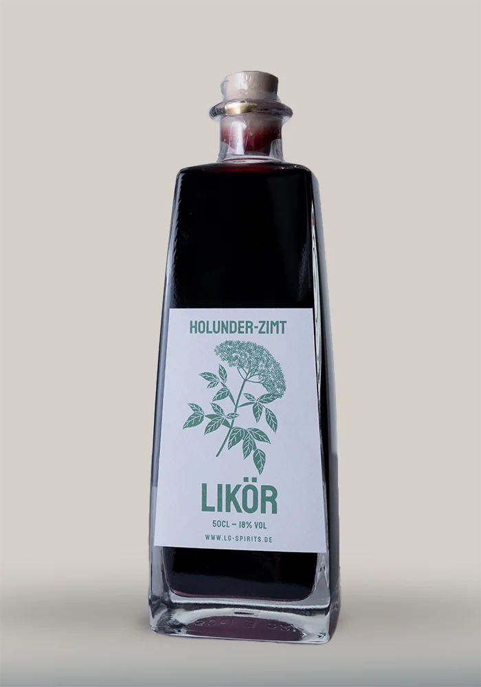 Holunder-Zimt Likör