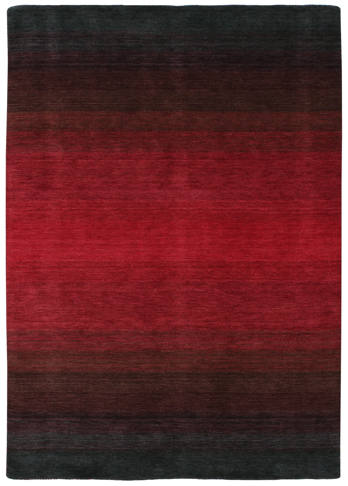 Panoramic Teppich Black Red - FASMAS