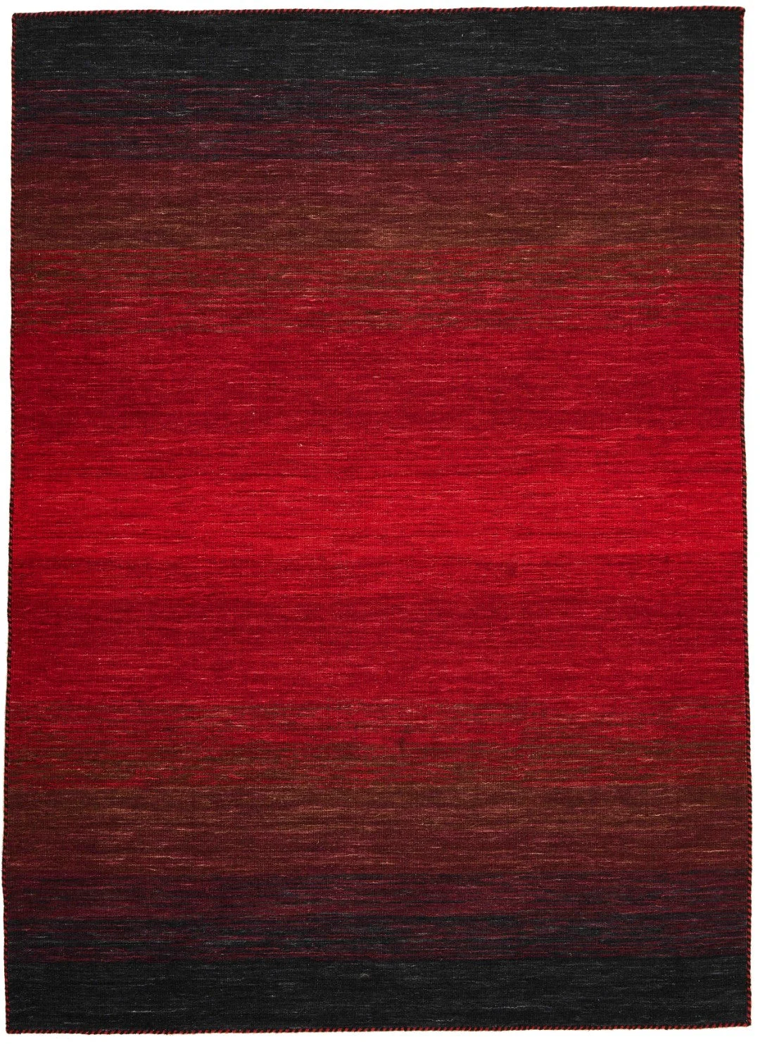 Panoramic Kilim Black Red - FASMAS