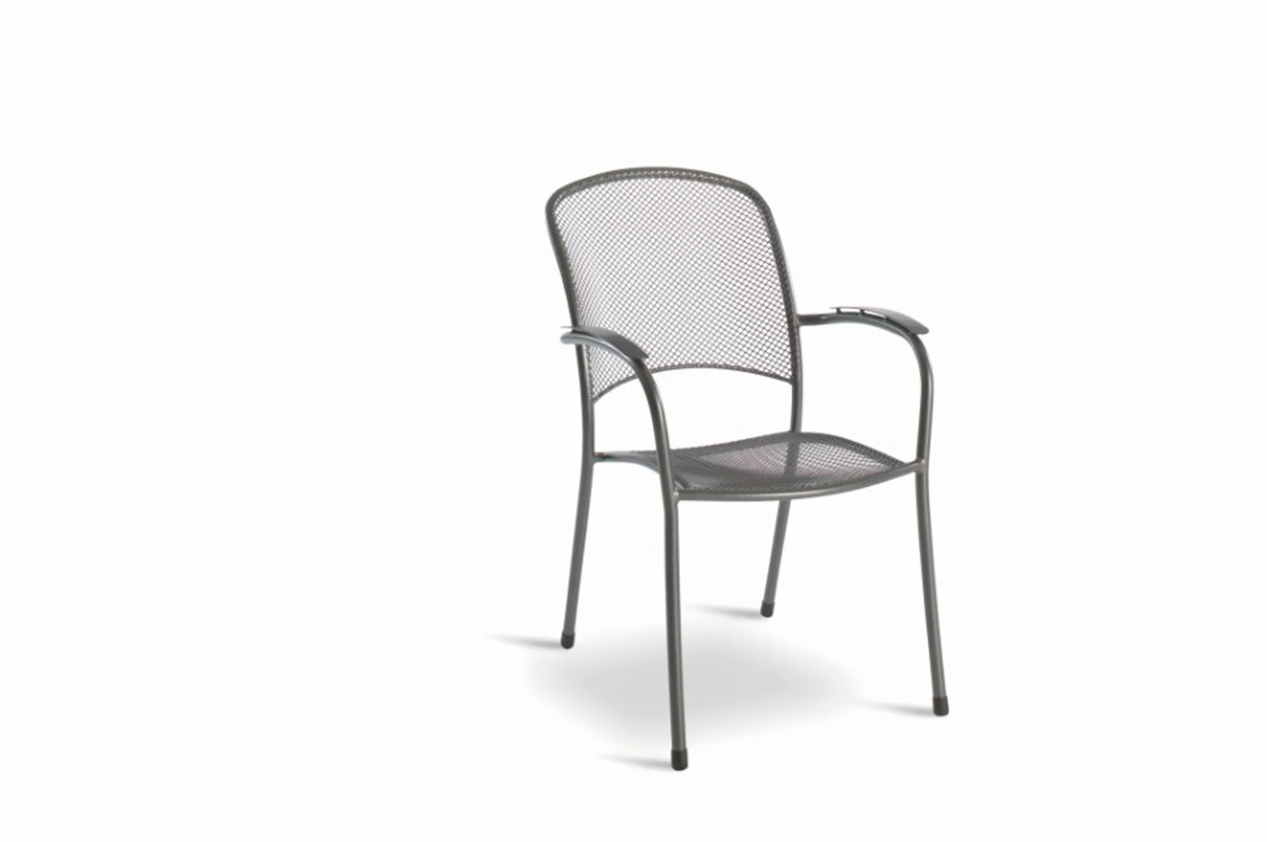 MWH Carlo Stapelstuhl Stahl Iron Grey