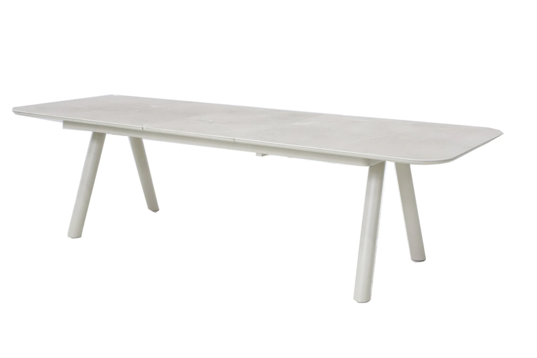 Royal Garden Free Ausziehtisch Stahl/Fairstone Sand 220/260x100 cm