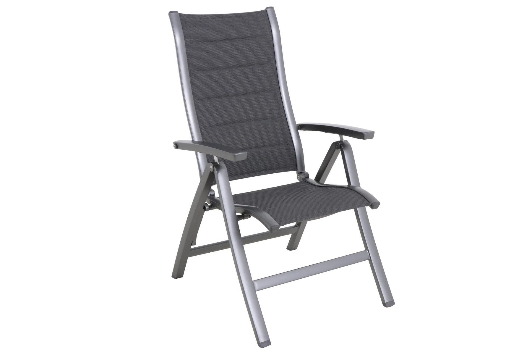Royal Garden Richmond Klappstuhl Aluminium/Polyester Iron Grey/Anthrazit