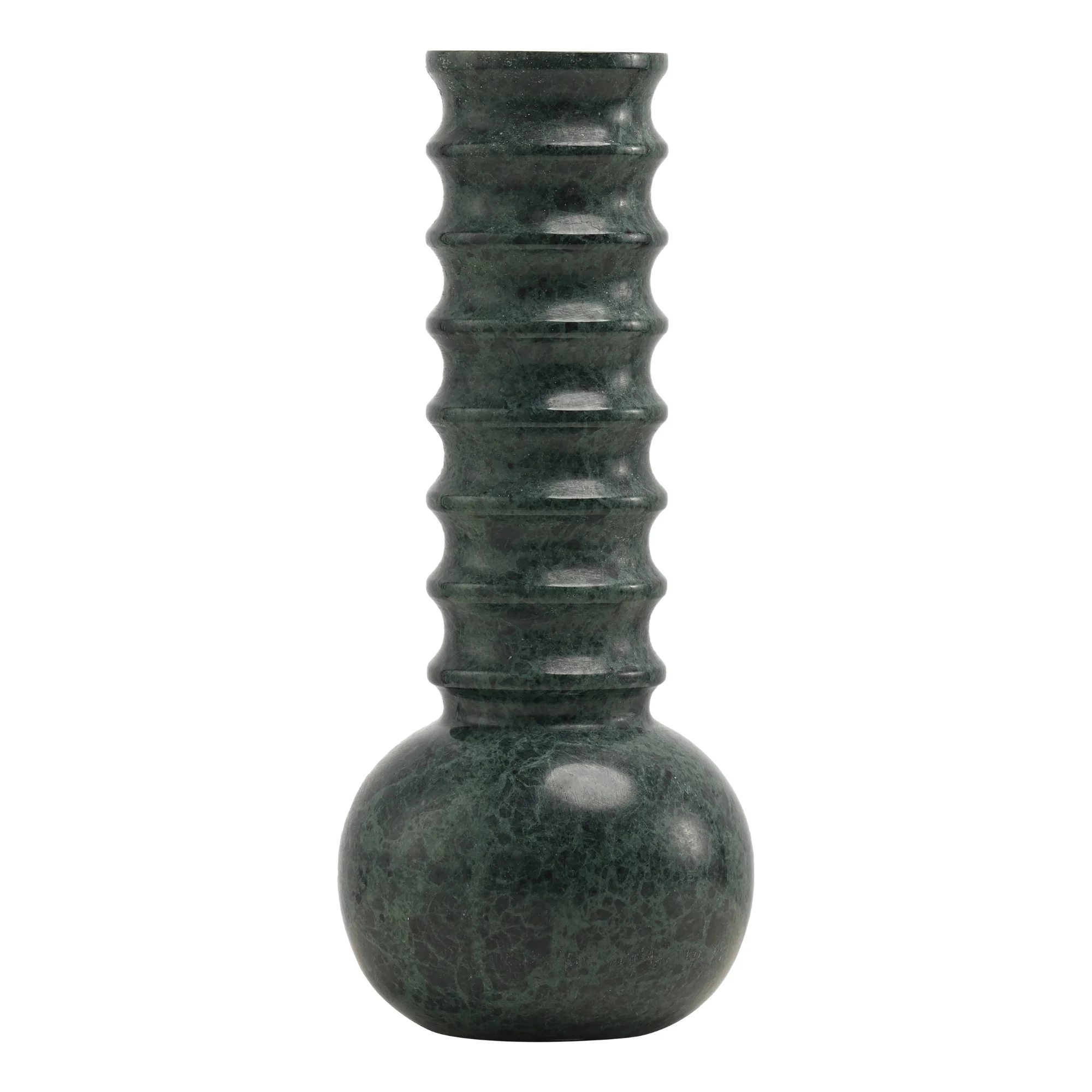 Marmorvase Geriffelt Grün - Mr. Stoned