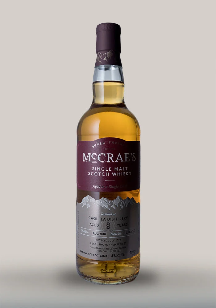 Caol Ila McCrae‘s -Port, Casksstrength -8y
