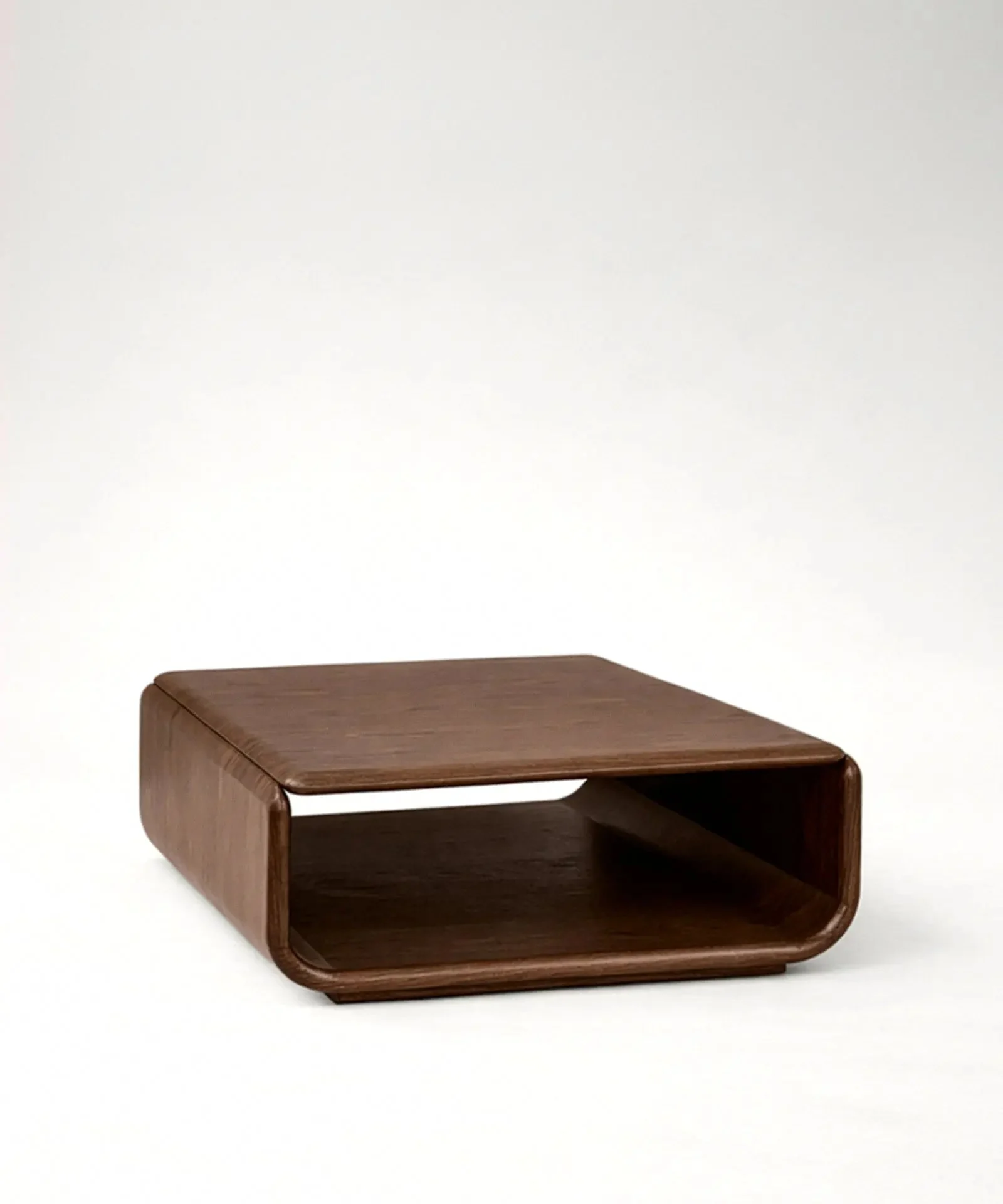 Table basse carrée en bois Ventia (80x80 cm) - Northdeco