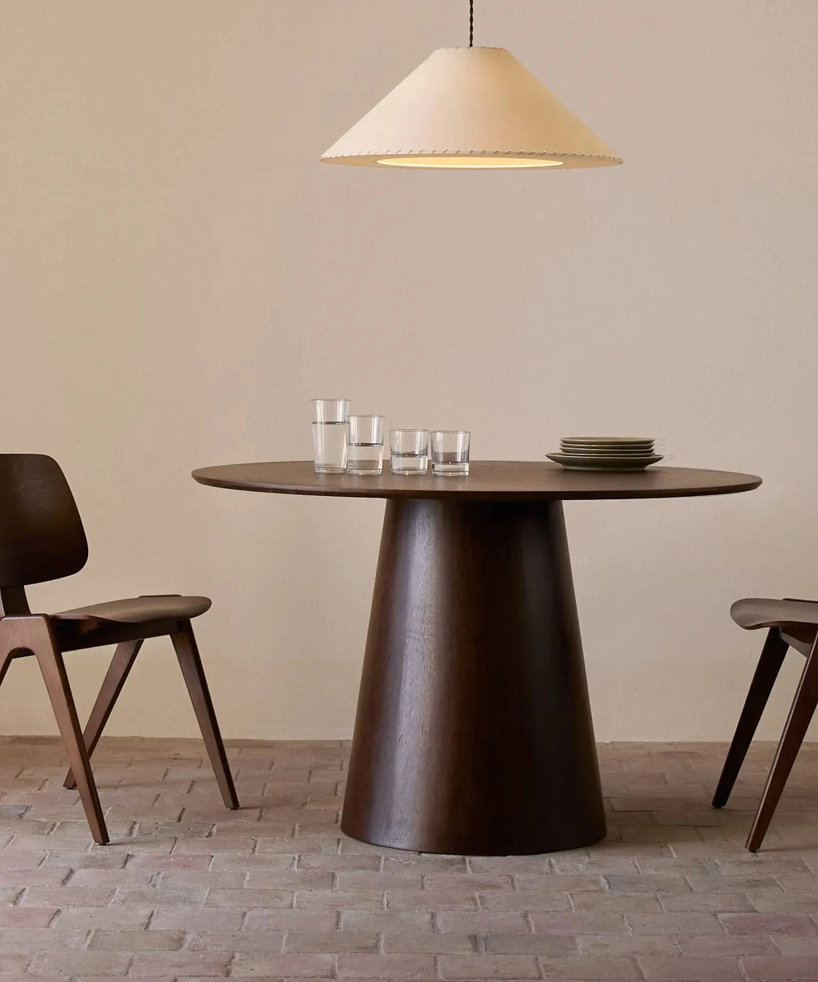 Runder Esstisch aus Holz Nelly (120 cm) - Northdeco