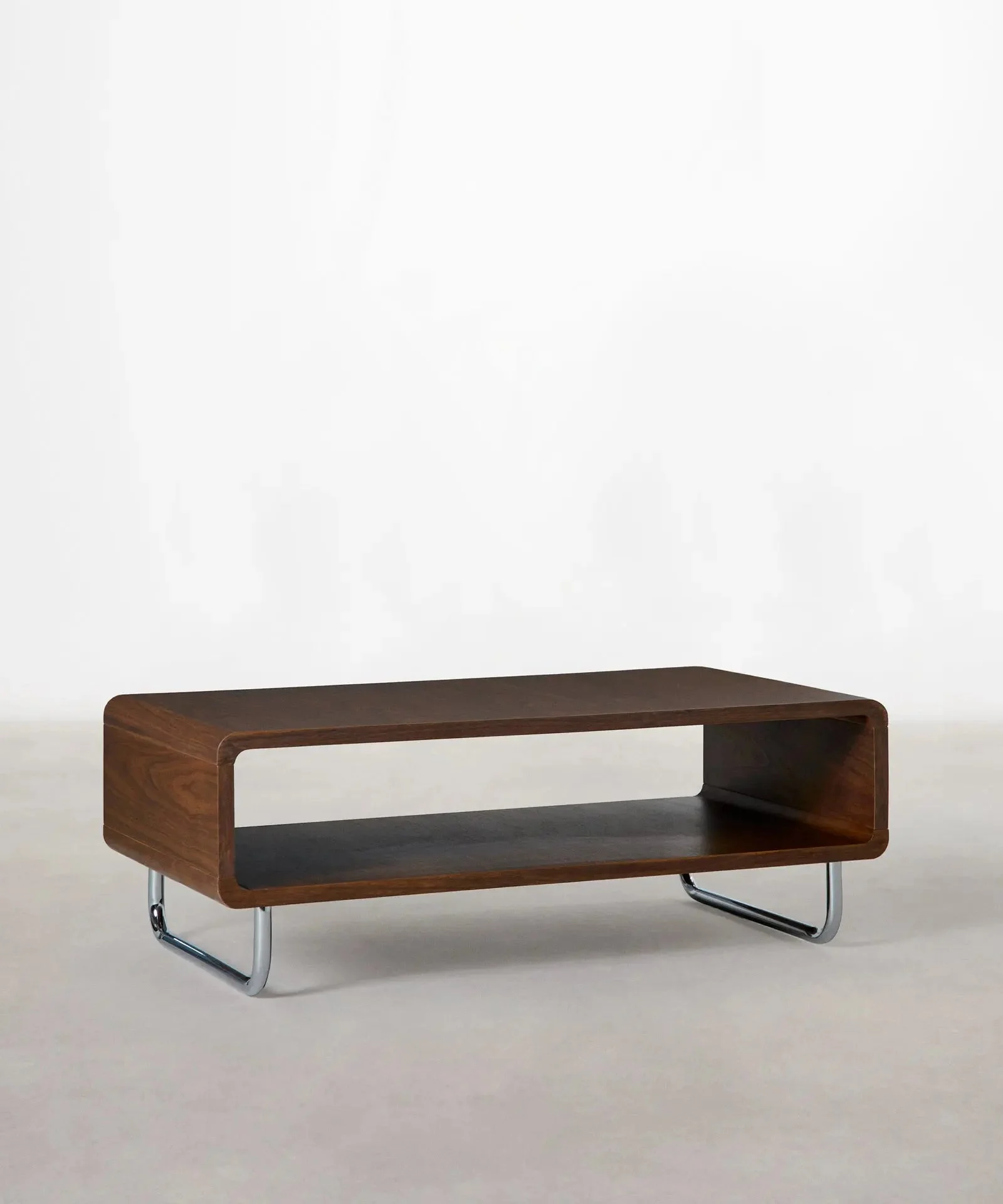Rechteckiger Couchtisch aus Holz Samira (100 x 60 cm) - Northdeco