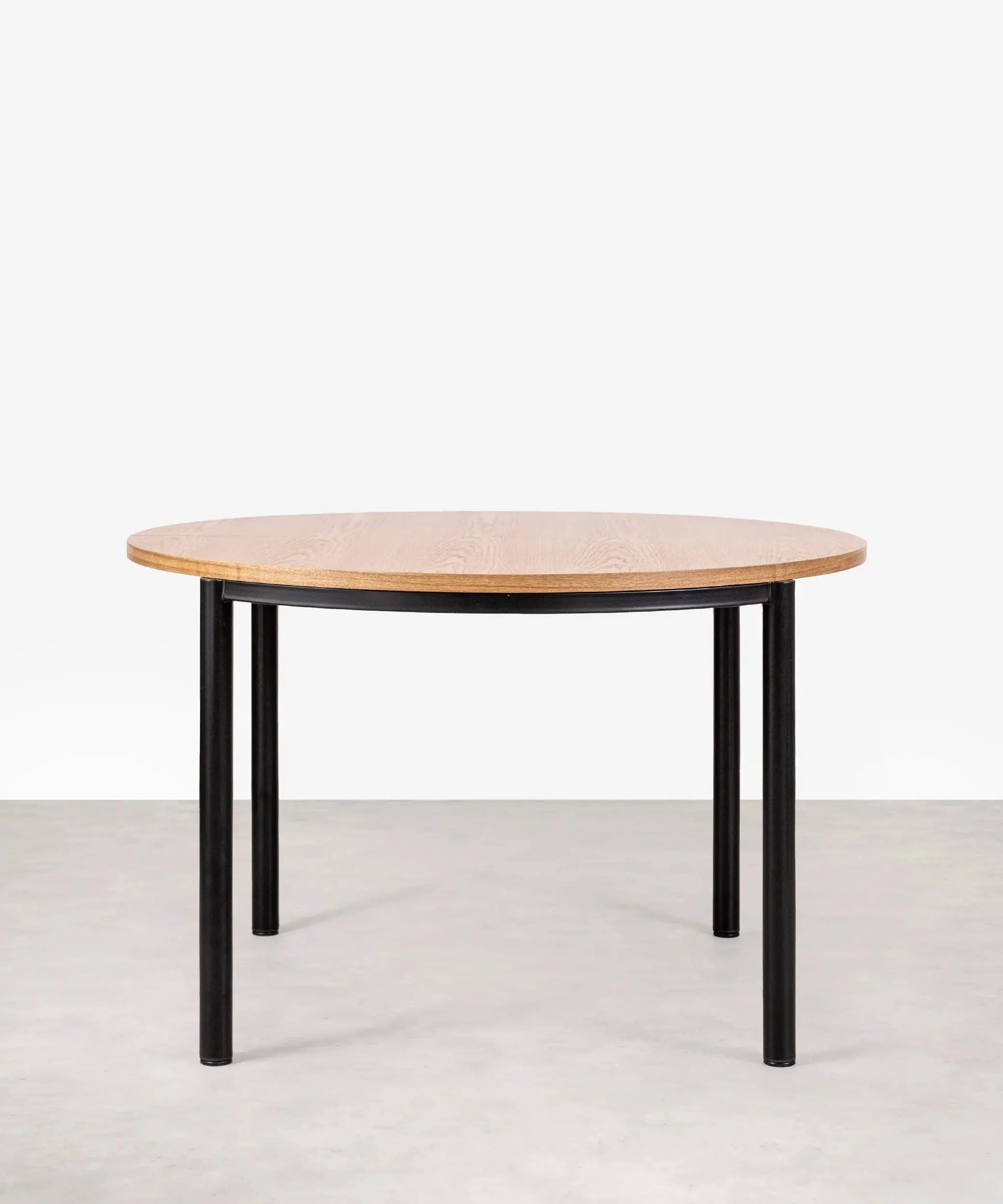 Ausziehbarer Runder Esstisch Maider (120–160 cm) - Northdeco