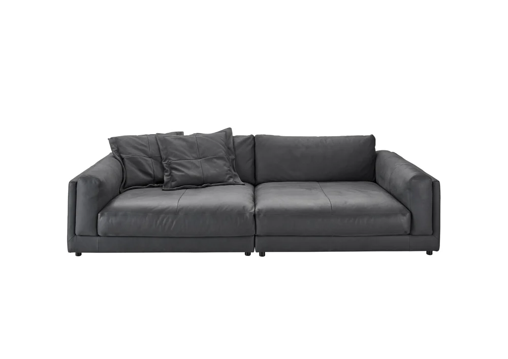 Candy King Size 1,5-Sitzer Sofa Leder Movini
