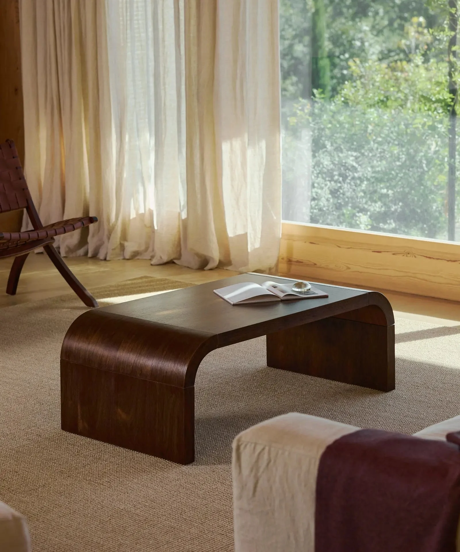 Tavolino da Caffè Rettangolare in Legno Jade (110 cm) - Northdeco