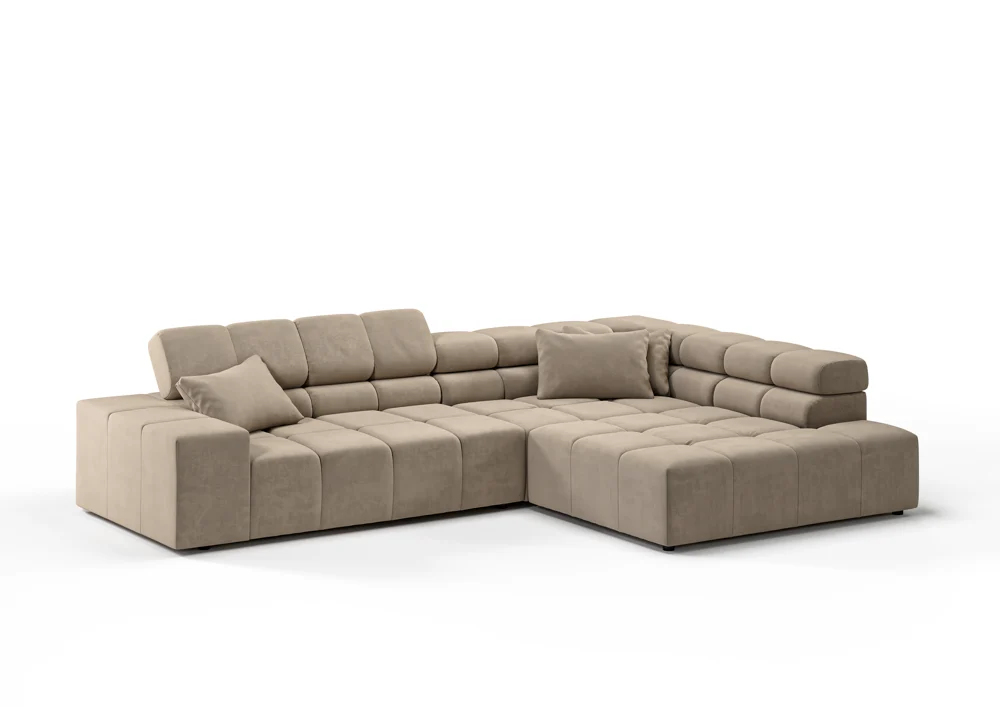 Candy Oregon Velvet Ecksofa