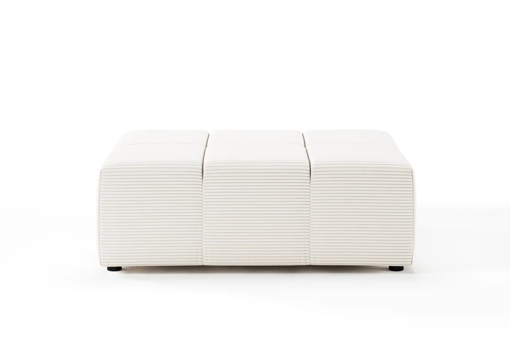 Candy Oregon Cord Polsterhocker 107x107 cm