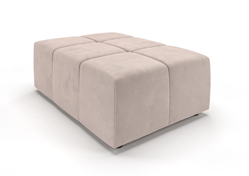 Candy Oregon Velvet Polsterhocker 107x71 cm