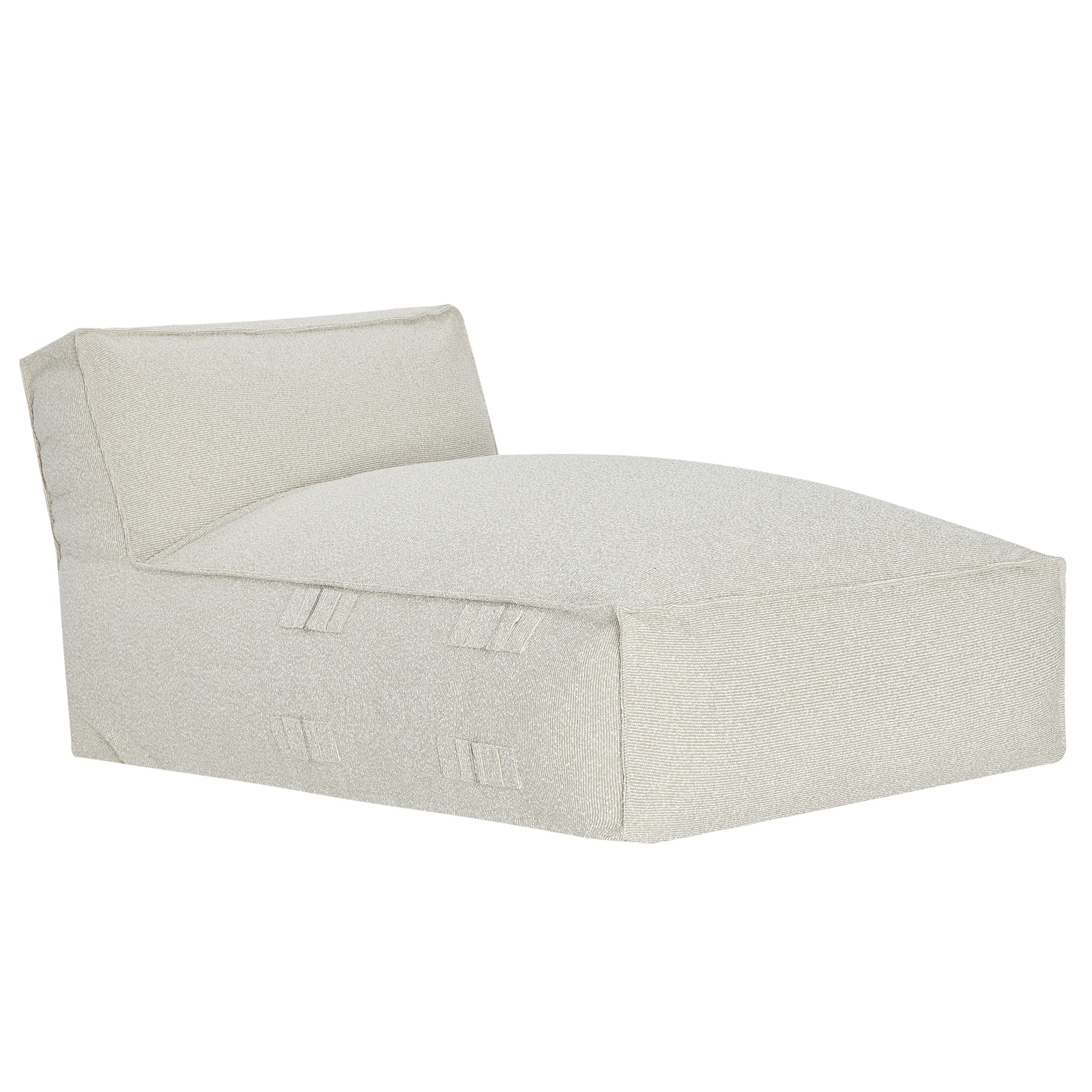 Outdoor-Loungebett Kiki Taupe