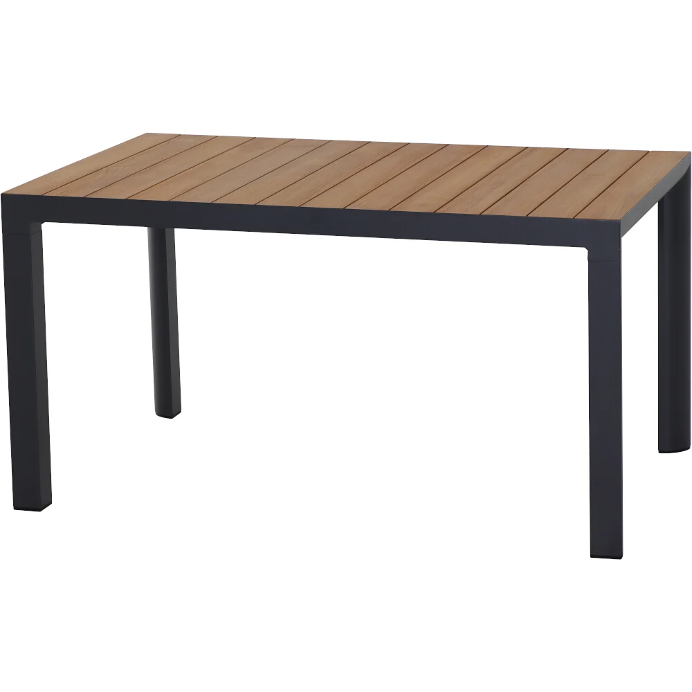 Siena Garden Silva Dining Tisch 140x90cm matt anthrazit
