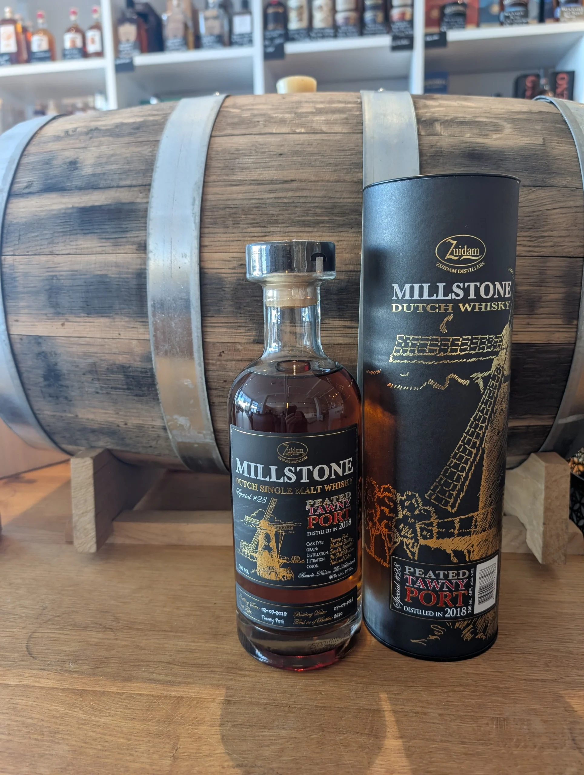 Millstone Dutch Whisky Peated Tawny Port 5y 0,7 l 46% - FASMAS