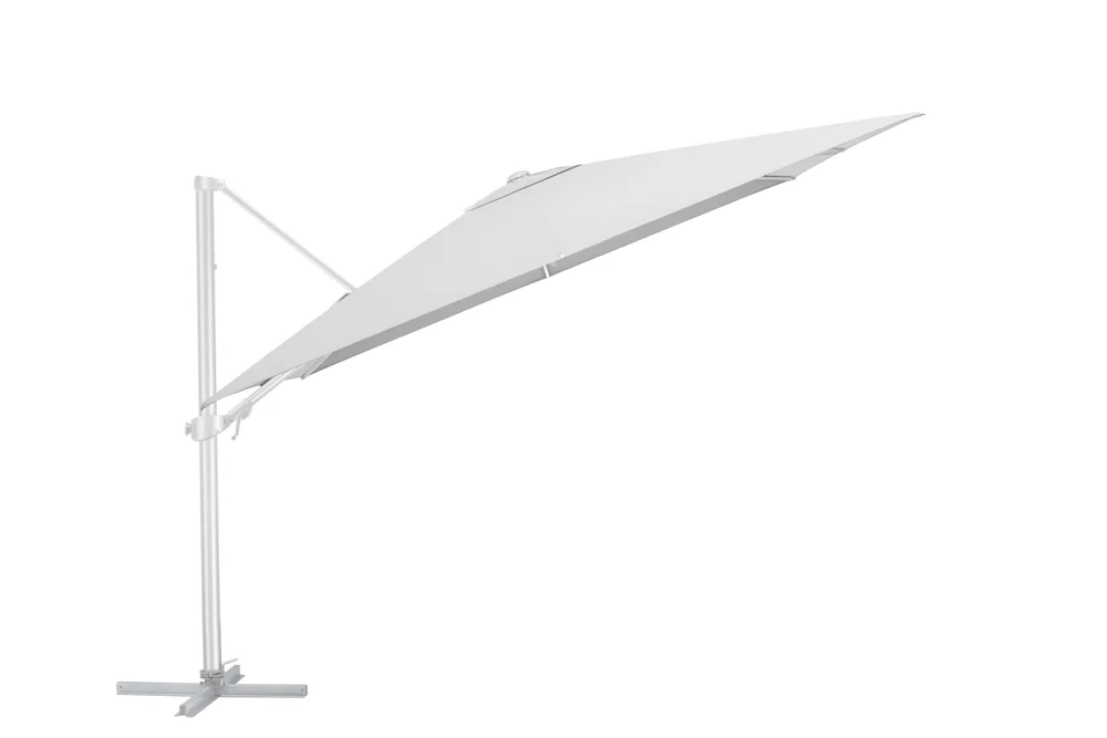 Kettler Easy Turn Ampelschirm inkl. Abdeckhaube und Schirmständer 300x300 cm