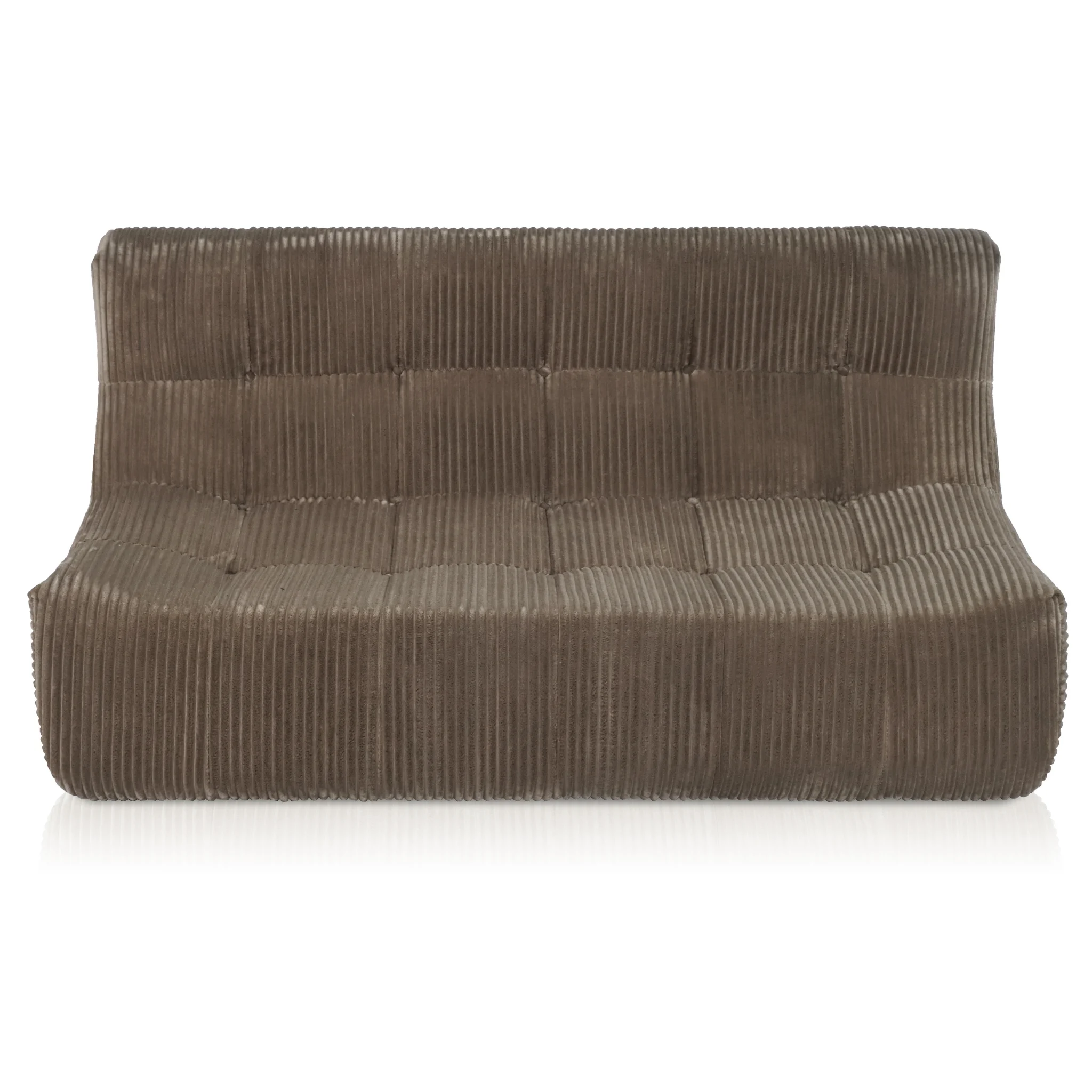 Rave 2,5-Sitzer Sofa Cordstoff Taupe