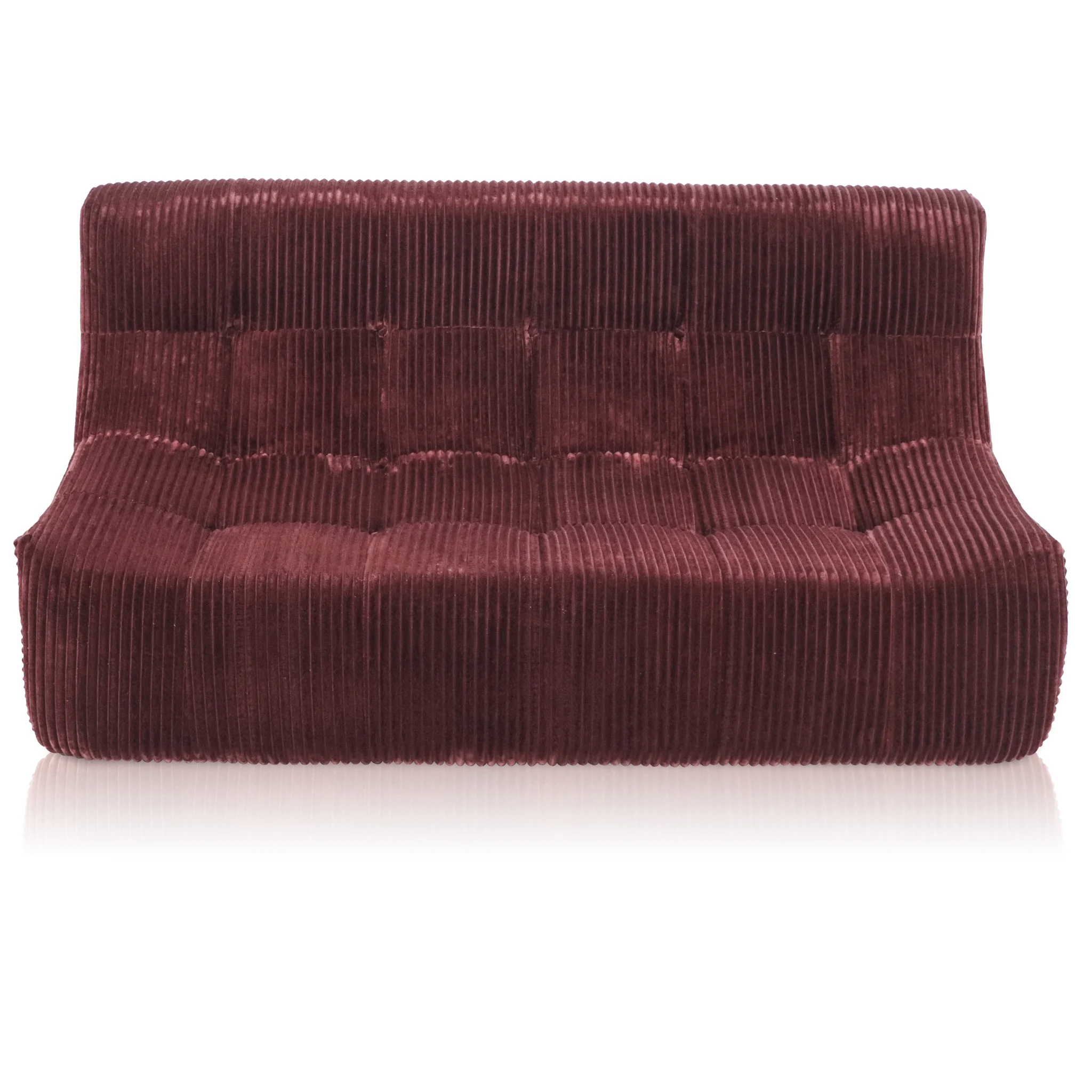 Rave 2,5-Sitzer Sofa Cordstoff Kupfer