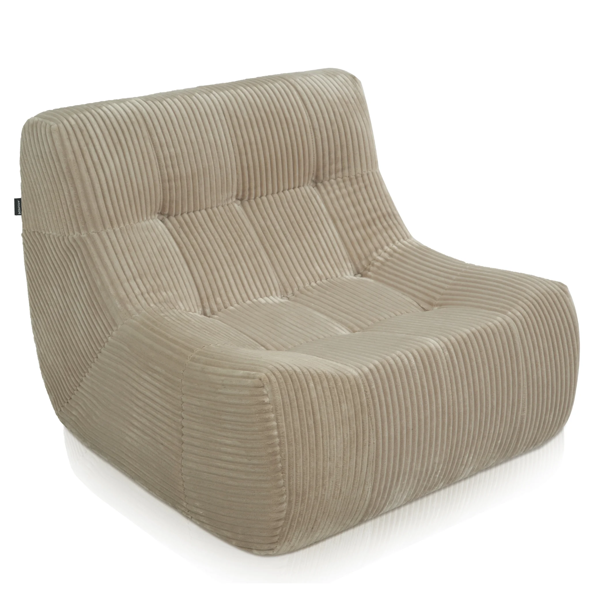 Sessel Rave Cordstoff Beige - Popsofa