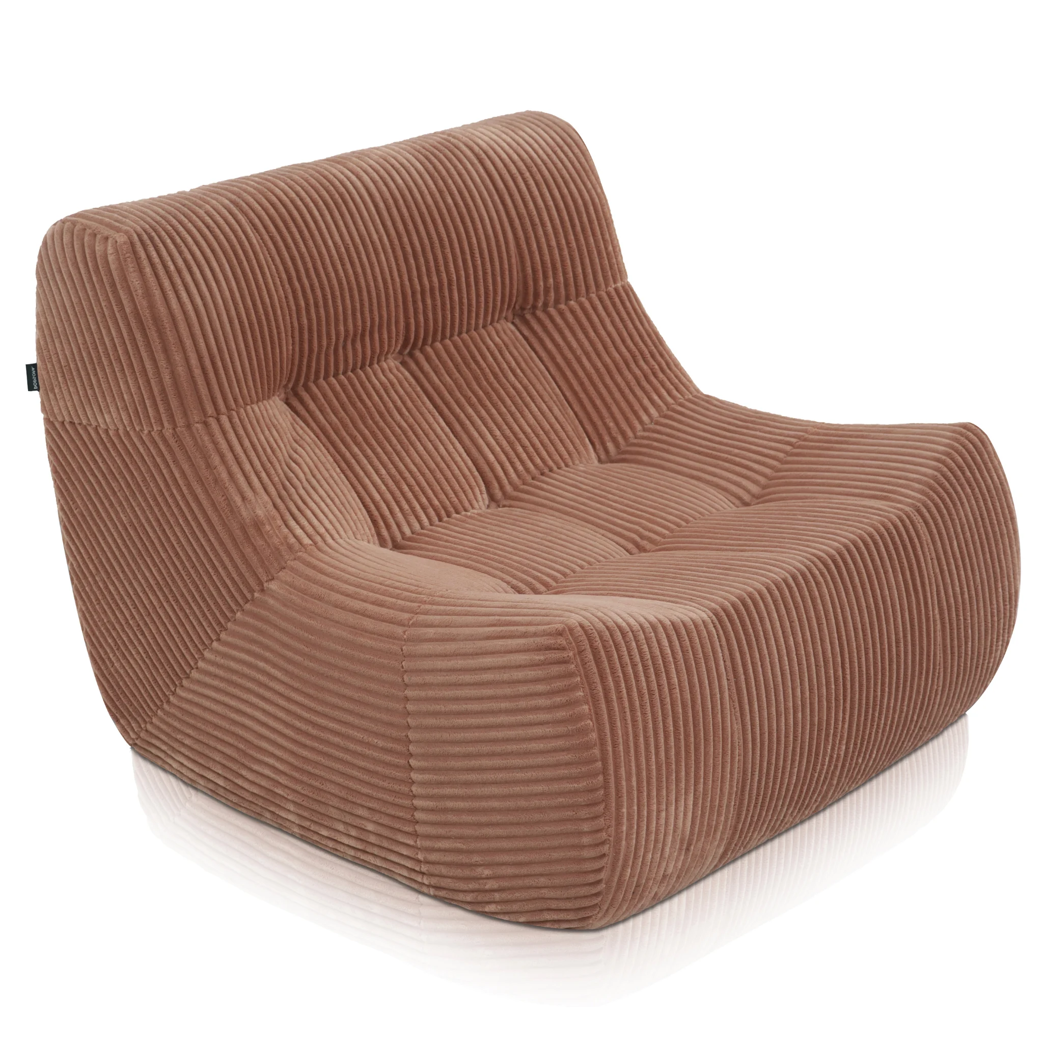 Sessel Rave Cordstoff Terrakotta/Rosa - Popsofa