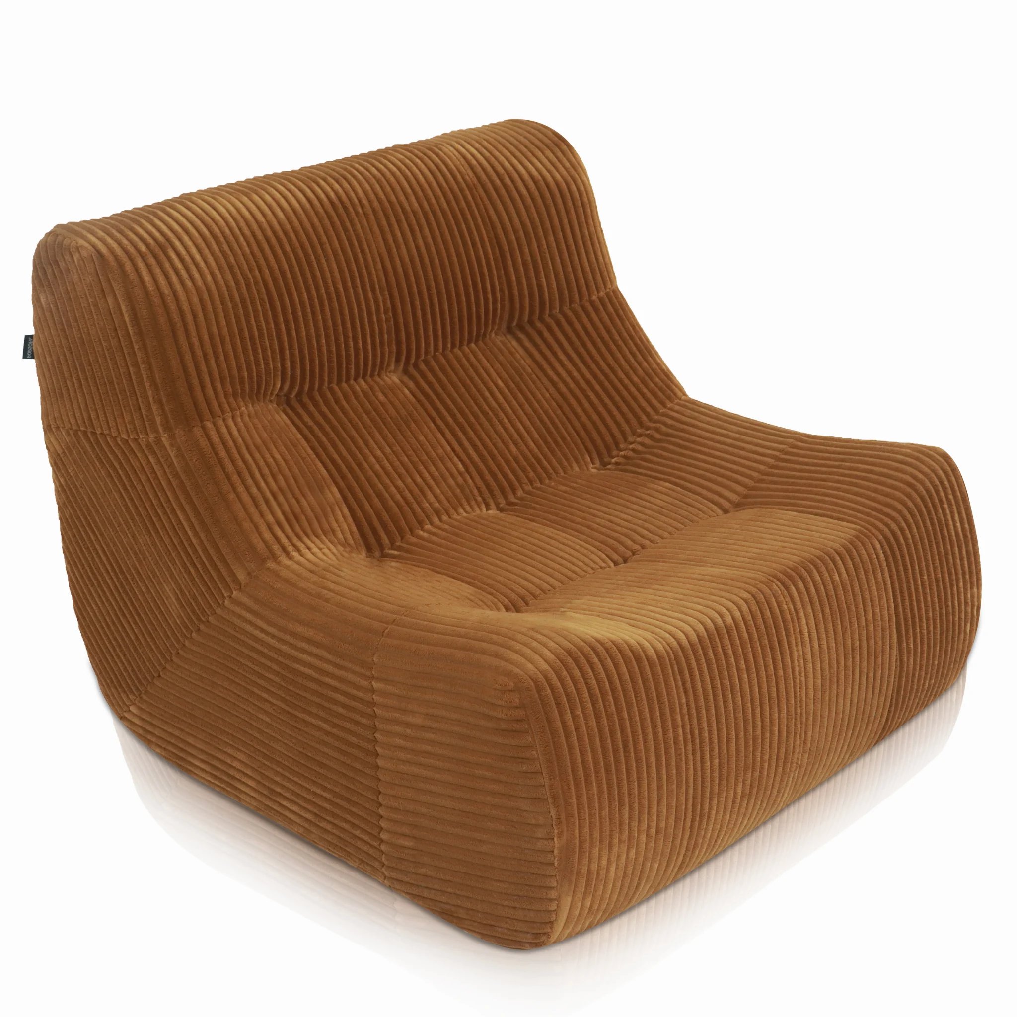 Sessel Rave Cordstoff Ockergelb - Popsofa