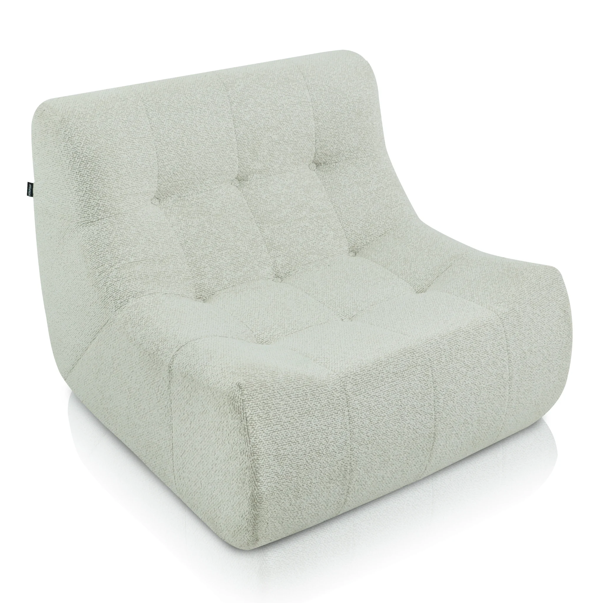 Sessel Rave Bouclé Beige - Popsofa