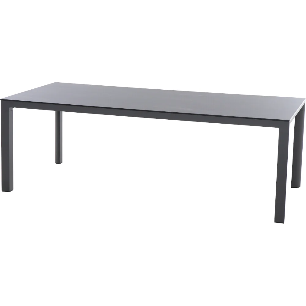 Siena Garden Silva Dining Tisch 220x100cm matt anthrazit / HPL
