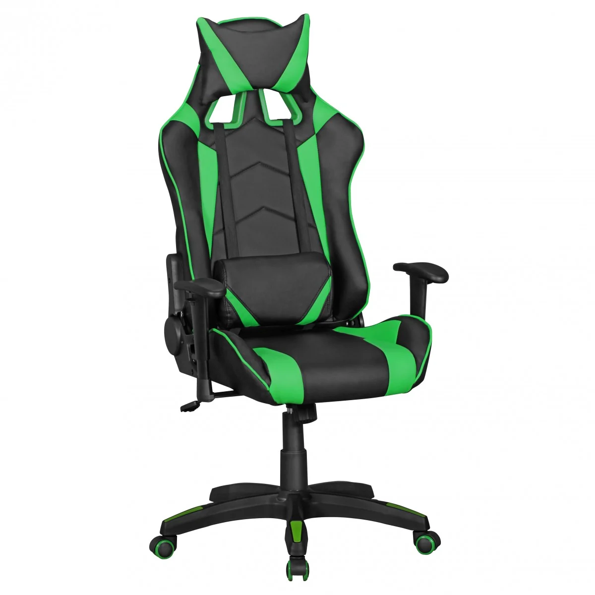 Drehstuhl Bürostuhl Chefsessel GAMING 1- Schwarz / Grün