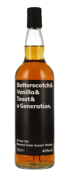 Butterscotch & Vanilla & Toast & A Generation 30 y.o., Blended Grain - FASMAS