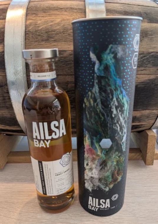 Ailsa Bay Sweet Smoke Release 1.2 Single Malt (mit Glas) - FASMAS