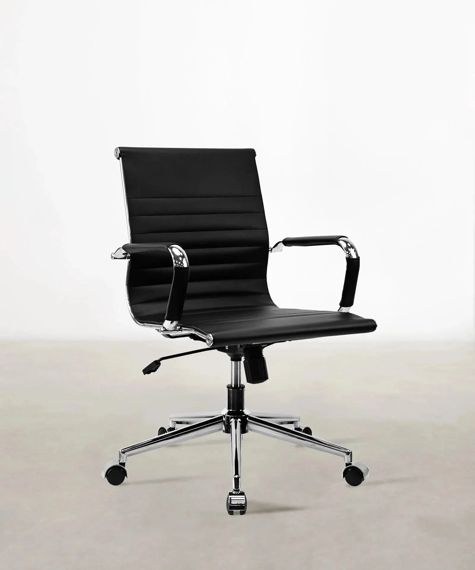 Bürostuhl aus Kunstleder Larsen Low Back - NORTHDECO