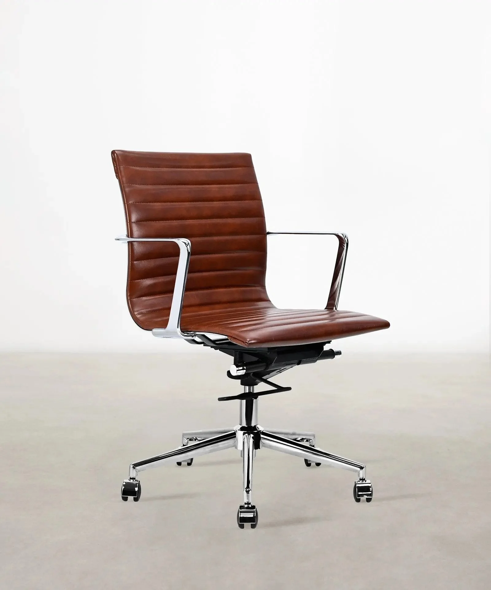 Bürostuhl aus Kunstleder Low Back Benet - Northdeco
