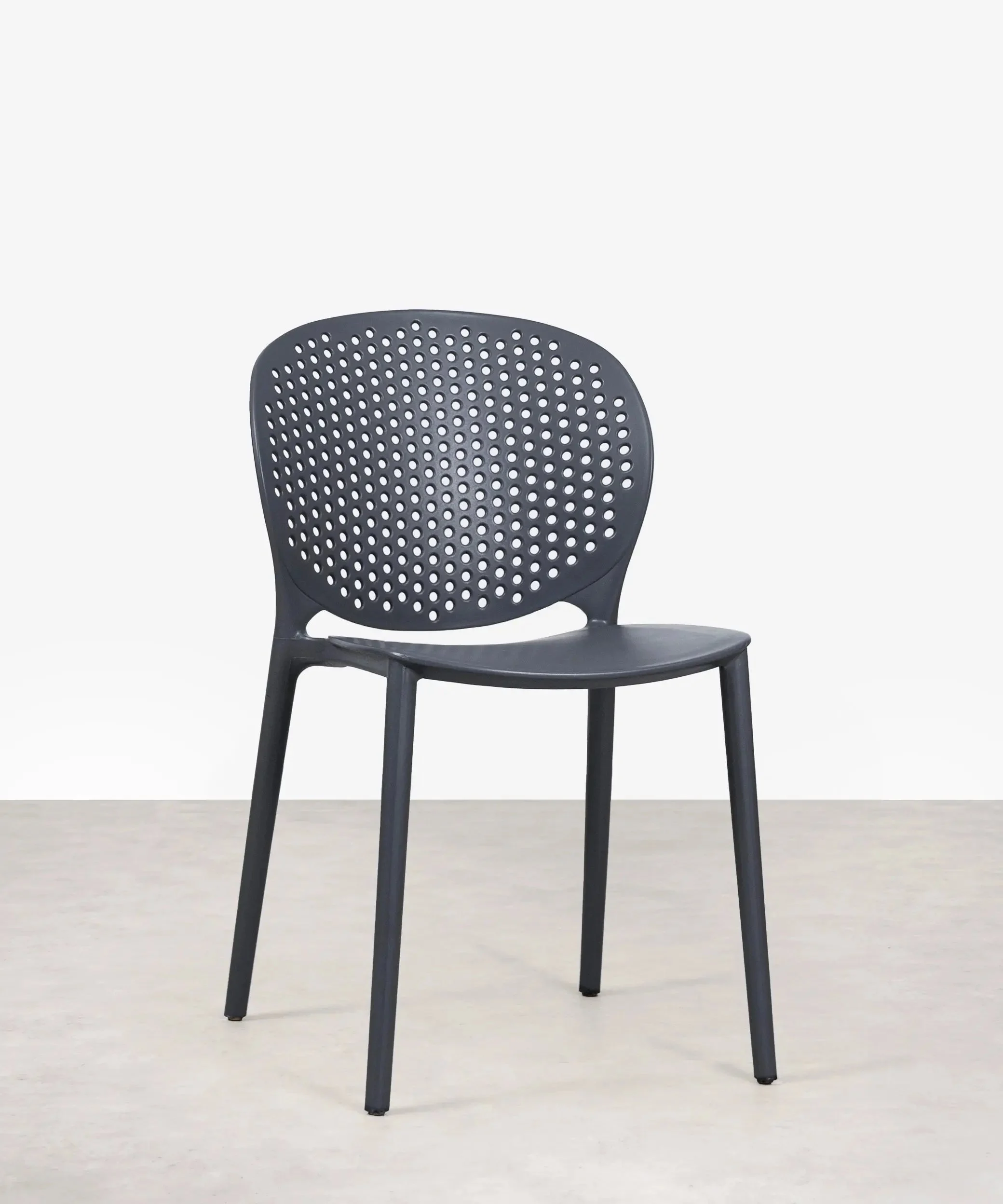 Stapelbarer Stuhl aus Polypropylen Dots - Northdeco
