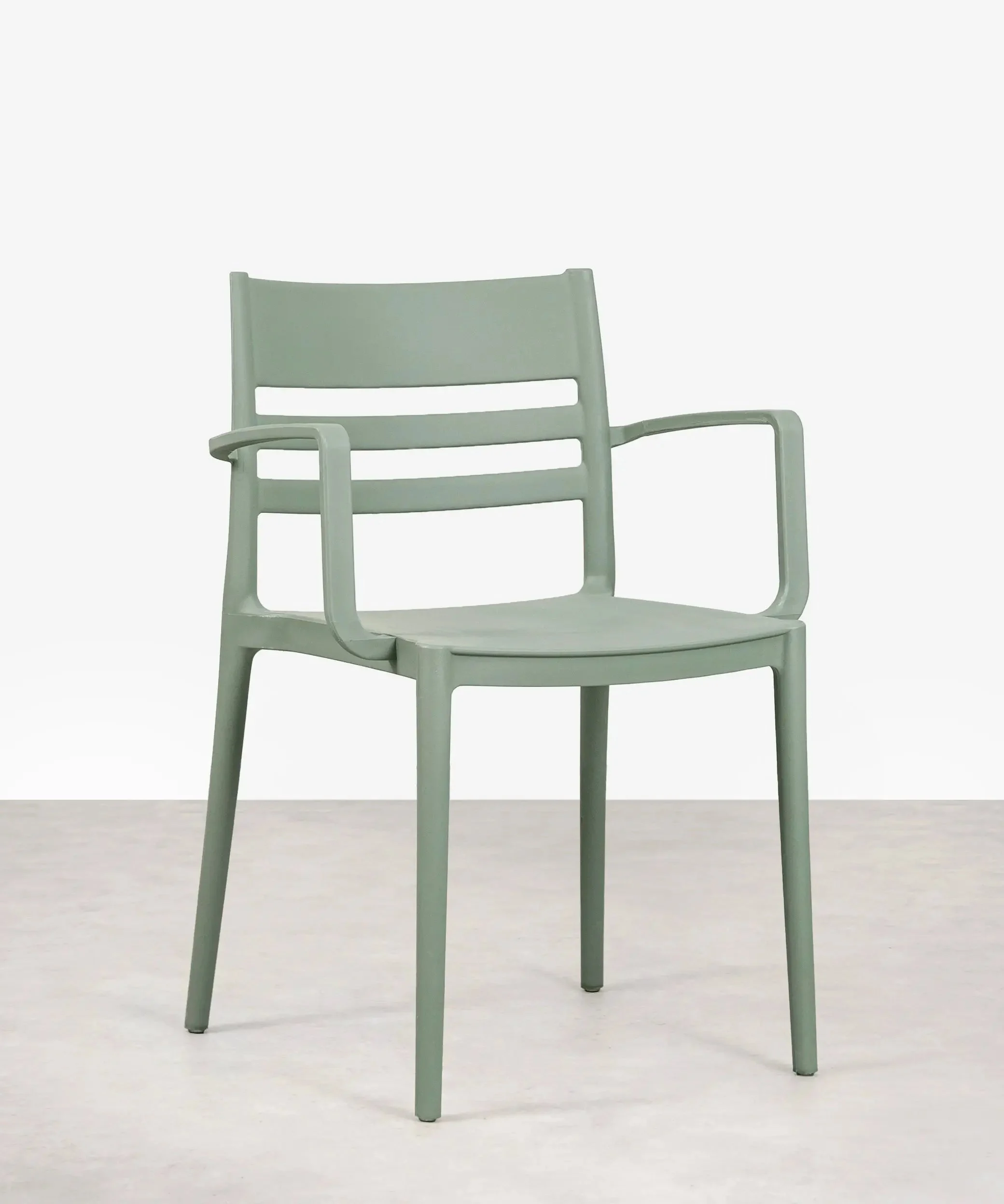 Chaise de salle à manger en polypropylène Nina Arms - Northdeco