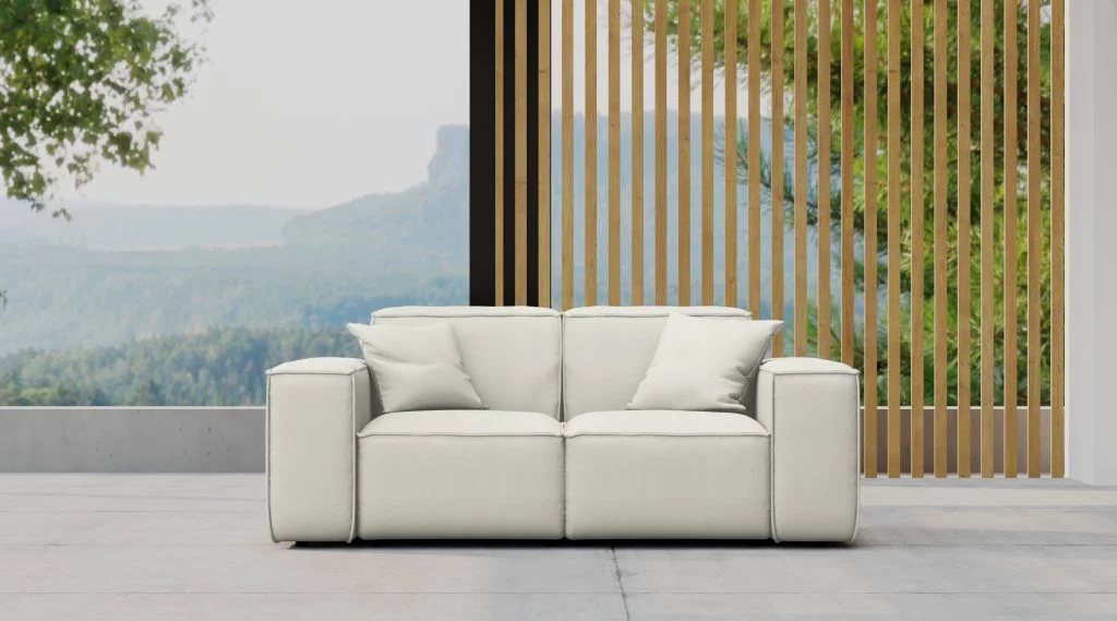 Gartenmöbel set, sofa 2 sitze für den Garten Terrasse, MALIBU den Hof, gemütliche - Wintergarten