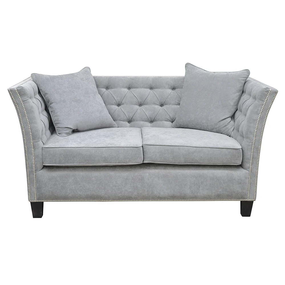 Polstersofa Sofa 2-Sitzer VIRGINIA Massivholz Buche