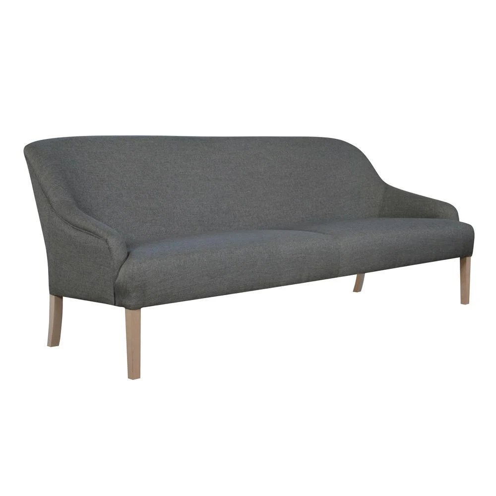 Polstersofa Sofa 2-Sitzer NADIA Massivholz Buche