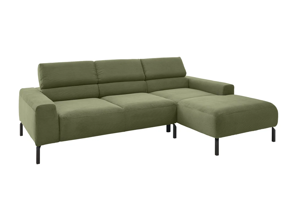Candy Spring Feincord Ecksofa