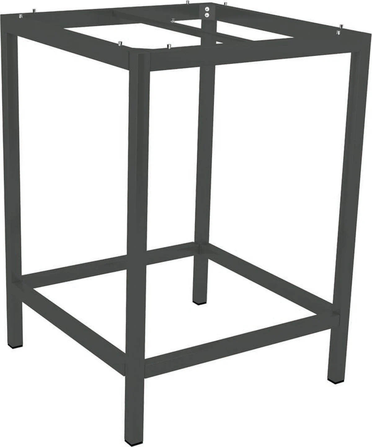 Stern Stehtischgestell Aluminium 80x80 cm