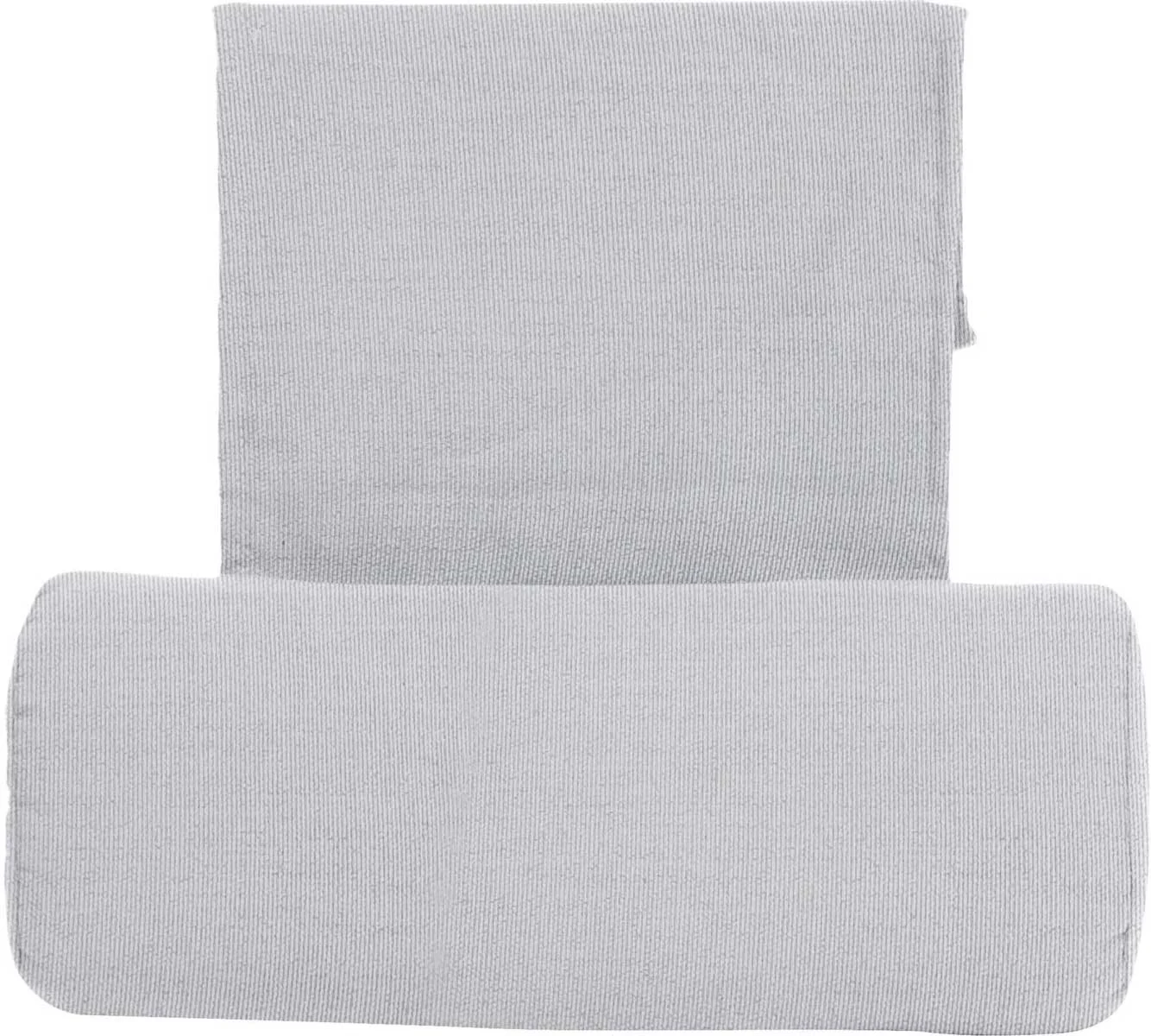 Stern Kopfpolster 37x15x6 cm perlgrau